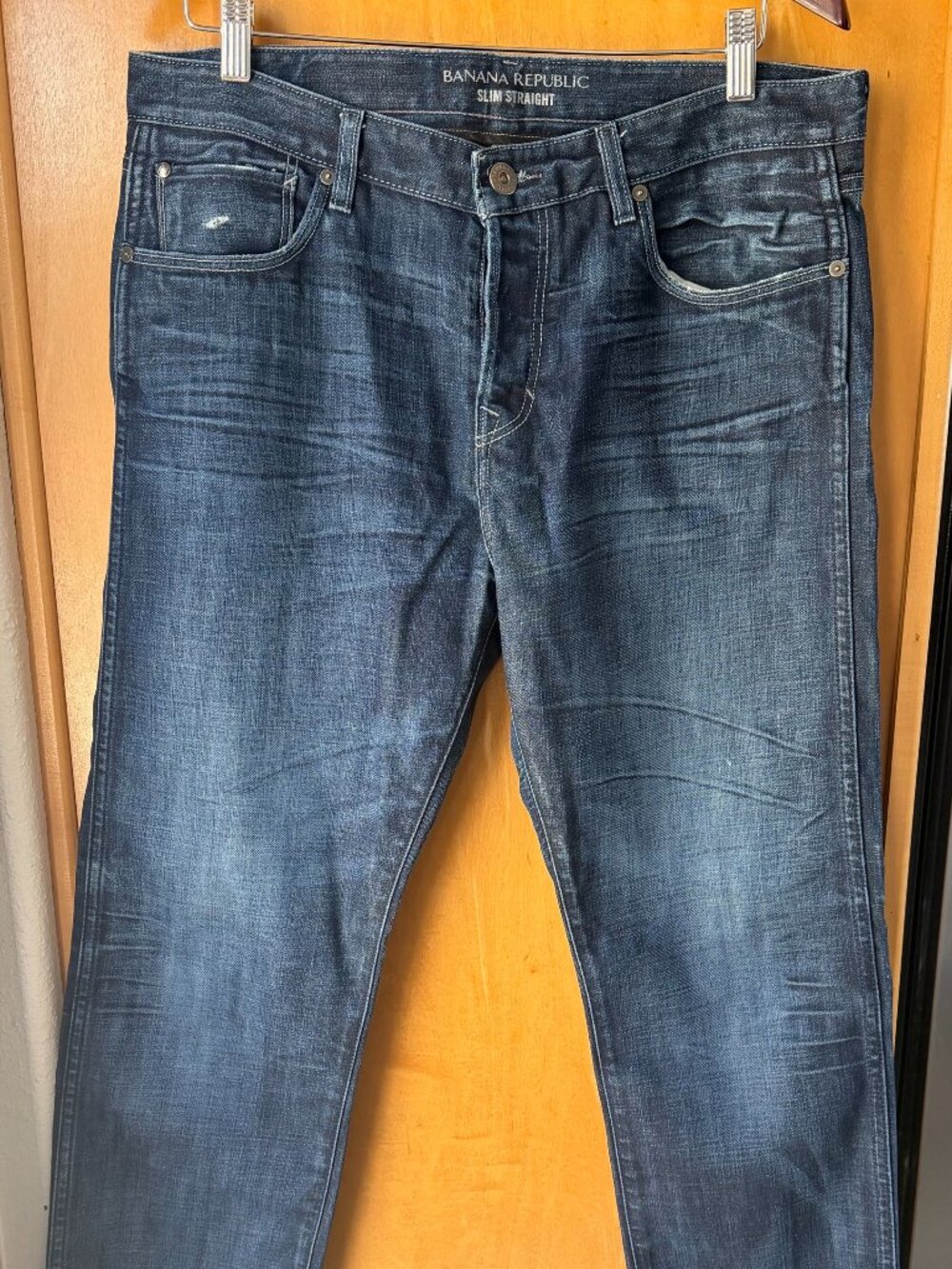 Banana Republic Men's Slim Straight Jeans | 33x32 | Like New
